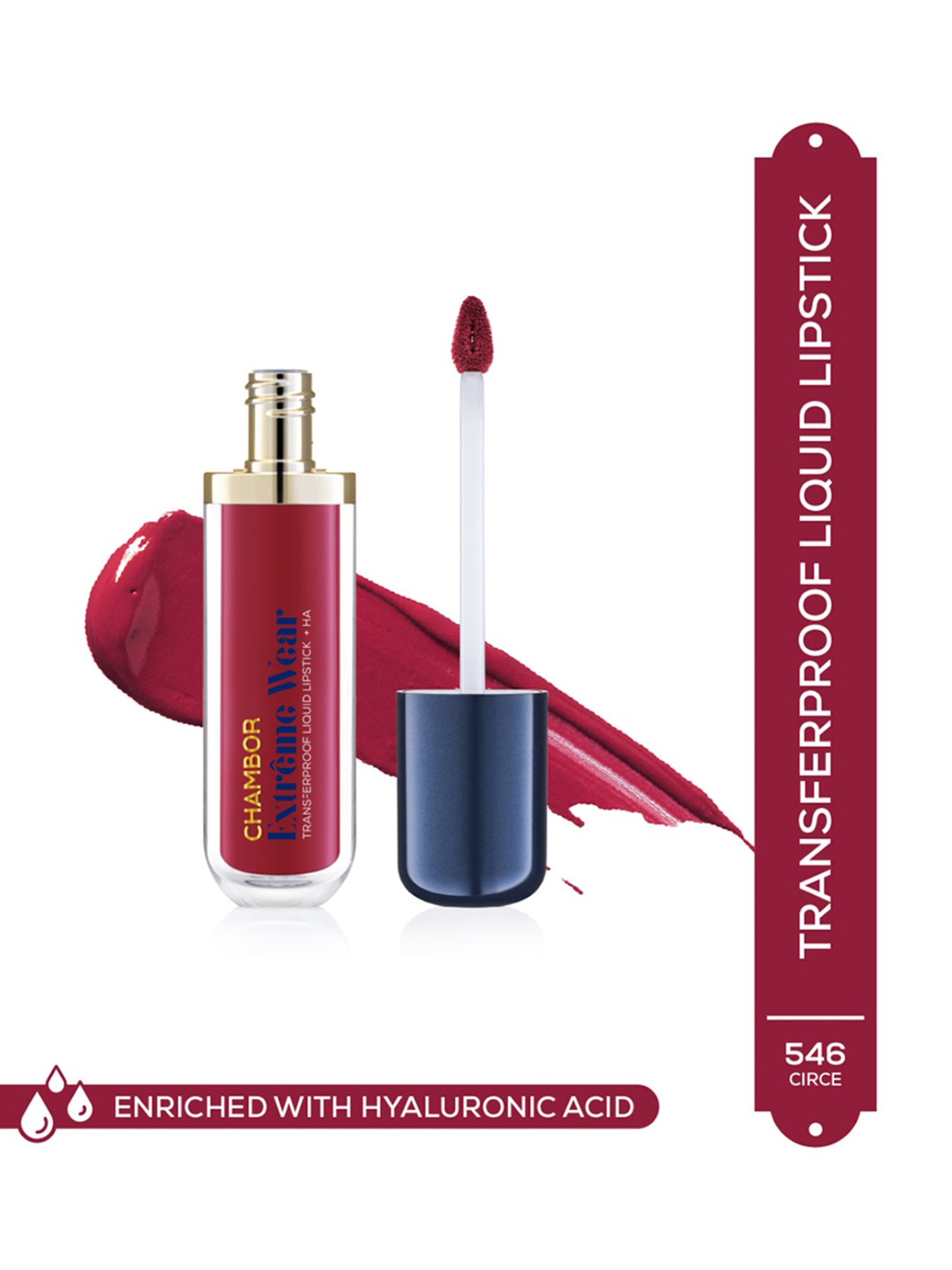 CHAMBOR Extreme Wear Transferproof Liquid Lipstick 546 Circe - 6 ml