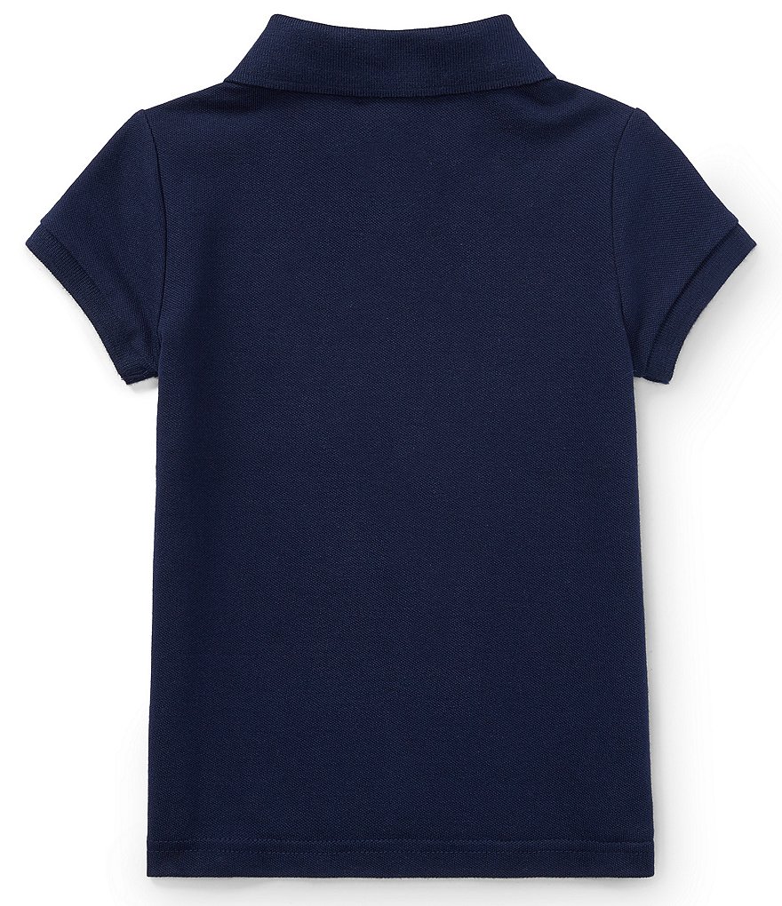 Polo Ralph Lauren Childrenswear Little Girls 2T-6X Mesh Polo Shirt