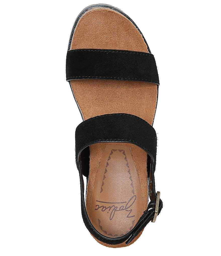 Zodiac Lola Suede Block Heel Sandals