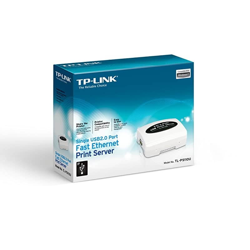 Tl-Ps110U Single Usb2.0 Port Fast Ethernet Print Server