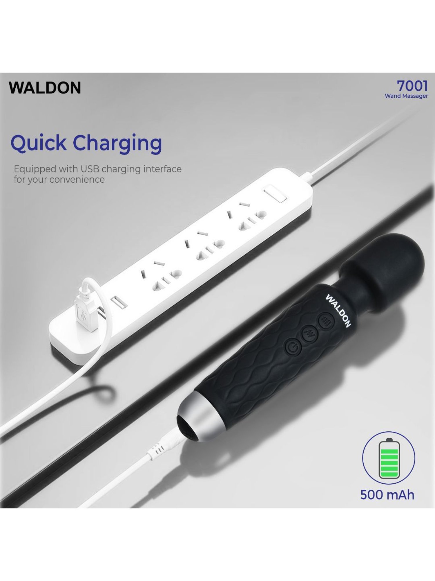 Caresmith Bloom Rose Quartz Gua Sha Face Massage Tool for Women, Battery Powered (Rose Quartz)