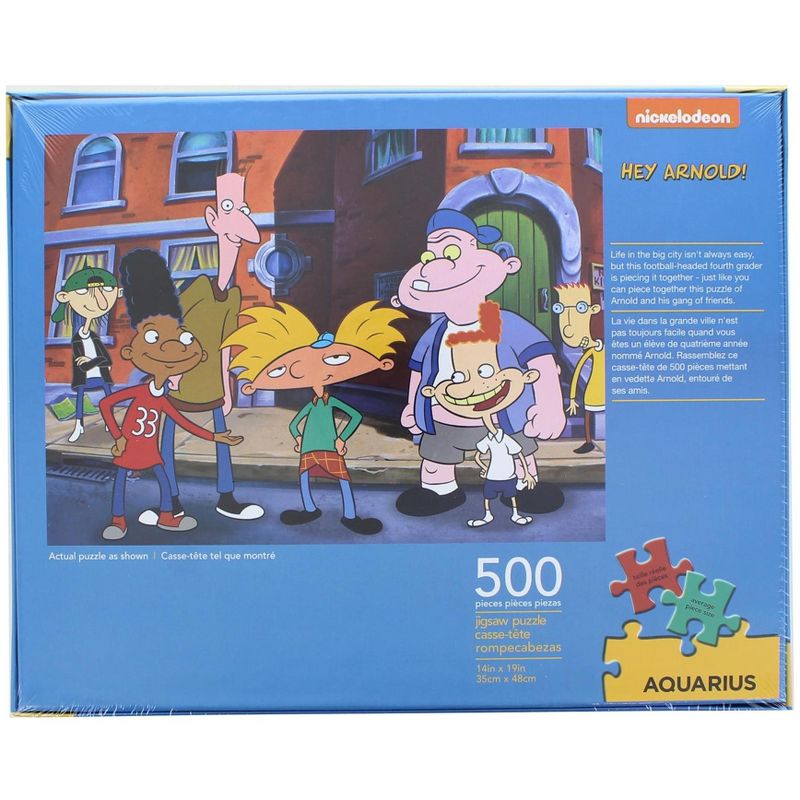 NMR Distribution Nickelodeon Hey Arnold! 500 Piece Jigsaw Puzzle