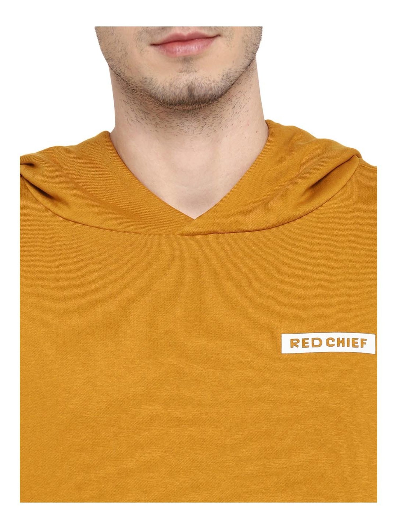 Red Chief Mustard Hooded Sweatshirt