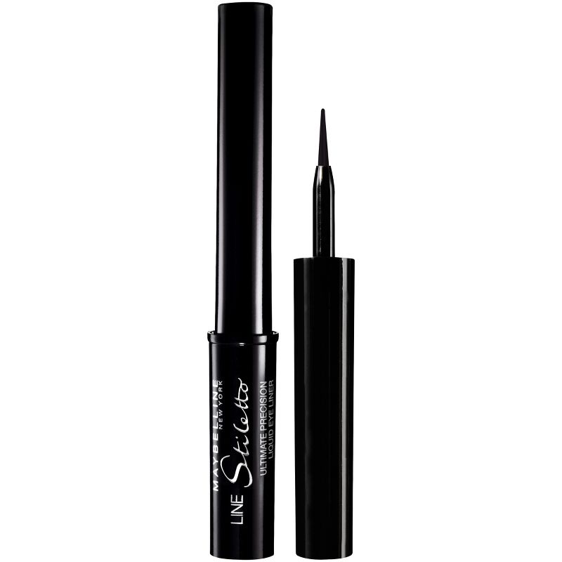 Maybelline Line Stiletto Ultimate Precision Liquid Eye Liner 01 Blackest Black 0.05 fl oz