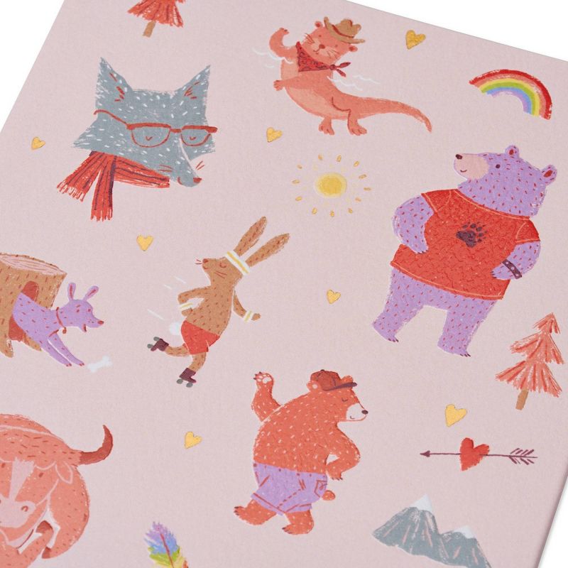 Valentine's Day Cards Wild Animals