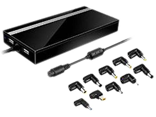 XtremPro 11100 90 Watt Ultra Slim Laptop Charger AC Power Adapter 15V/16V/16.5/18.5V/19V/19.5V/20V, Replacement Supply for HP Dell Toshiba IBM Lenovo Acer ASUS Samsung Sony Fujitsu Gateway etc