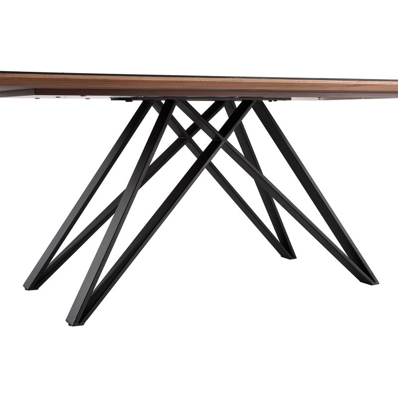 Urbino Mid-Century Dining Table Walnut - Armen Living