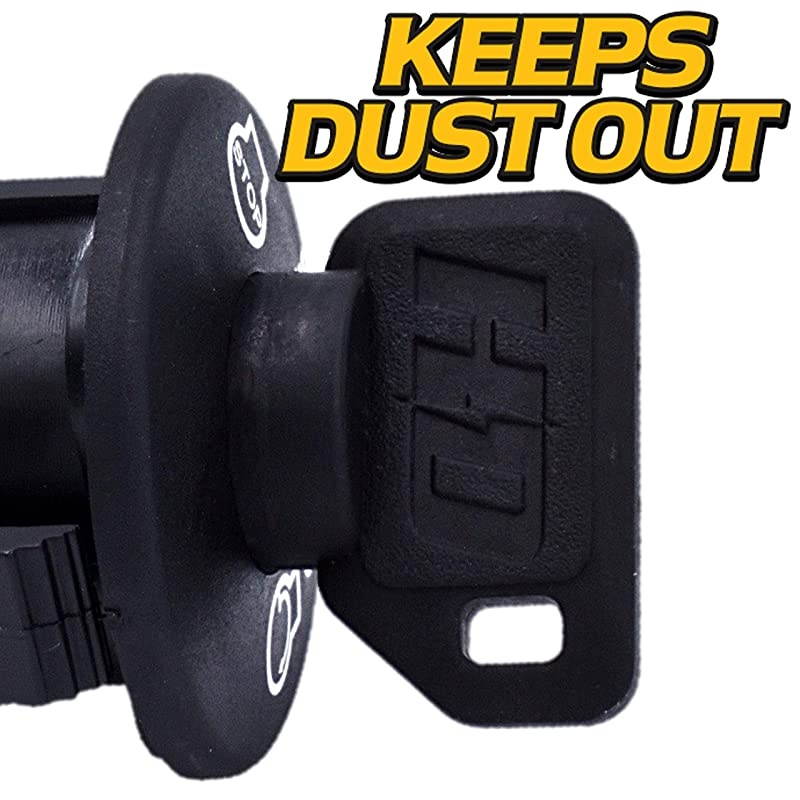 Starter Ignition Switch Replaces Craftsman MTD Yard Machine Bolens Huskee TroyBilt Colt XP 92504659 72504659 3 Position w1 Umbrella amp 1 Steel Key amp Free Carabiner