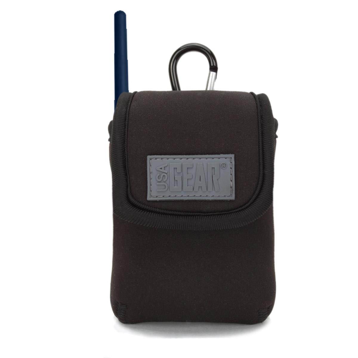 Portable 2-Way Radio Carrying Case with Belt Loop & Carabiner for BAOFENG UV-5R+ , UV-5RE+ , UV-3R , UV-3R+ , UV-200 , UV-100 , BF-666S , BF-658 , BF-328 , BF-490 & More Two-Way Receiver / Radios!