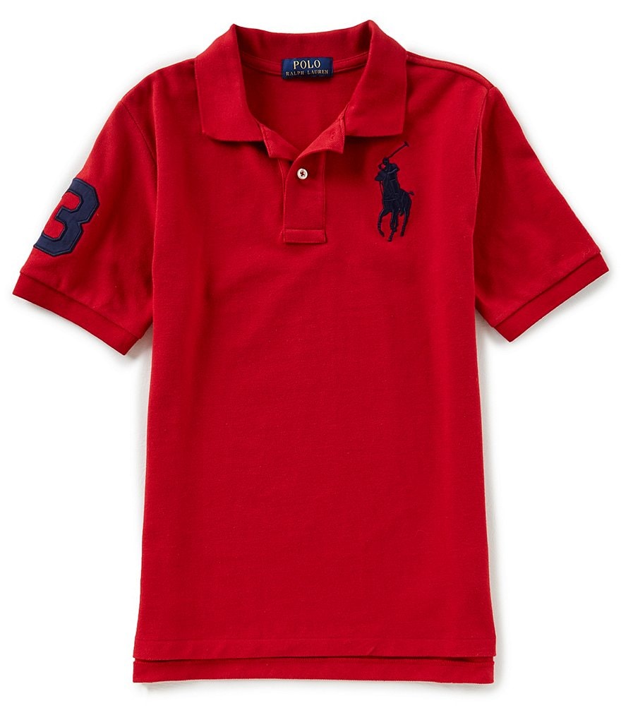 Polo Ralph Lauren Childrenswear Big Boys 8-20 Basic Mesh Big Pony Player Polo Shirt