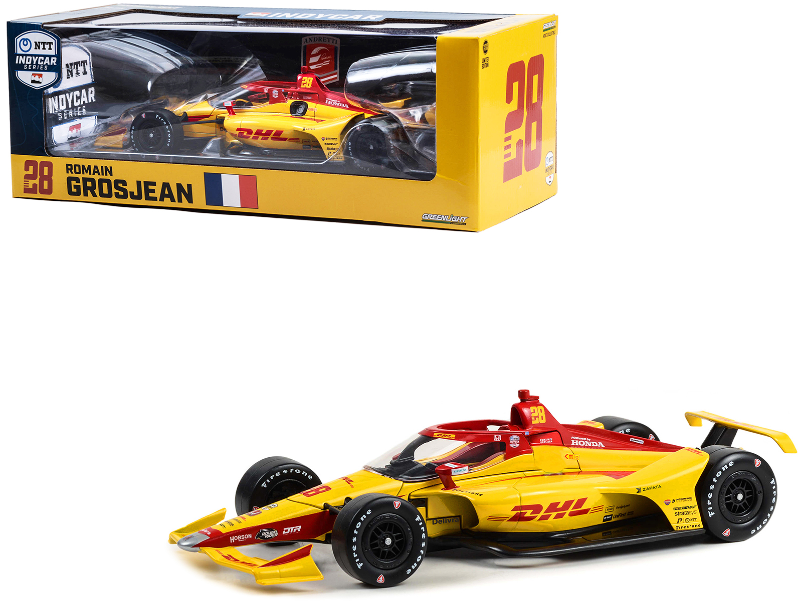 Dallara IndyCar #2 Josef Newgarden "Shell Oil" Team Penske Winner "108th Indianapolis 500 - NTT IndyCar Series" (2024) 1/64 Diecast Model Car by Greenlight