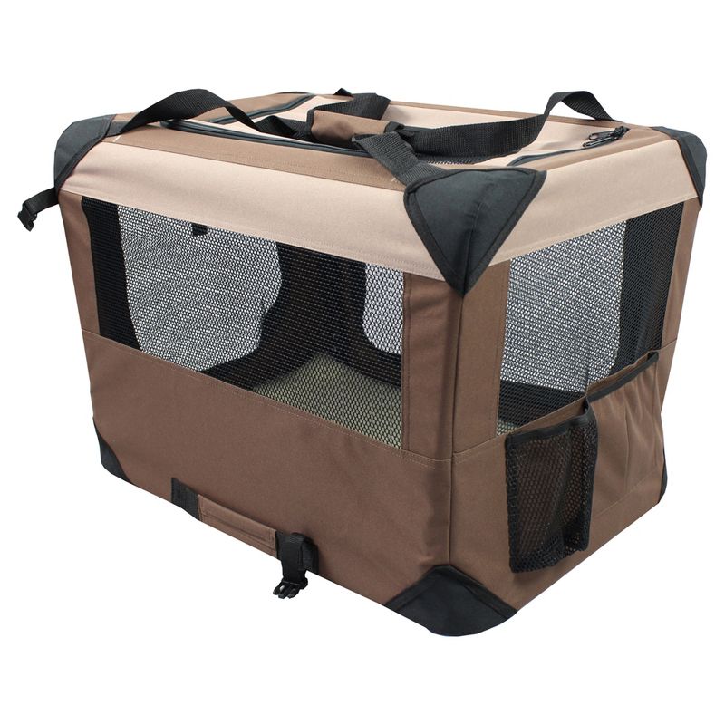 K&H Pet Products 3973 Extra Wide Outdoor Water Resistant Heated Kitty House with 2 Door Flaps Safe Escape For Feral and Outdoor Cats, Olive