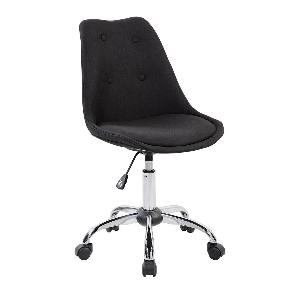Techni Mobili Armless Desk Chair in Black