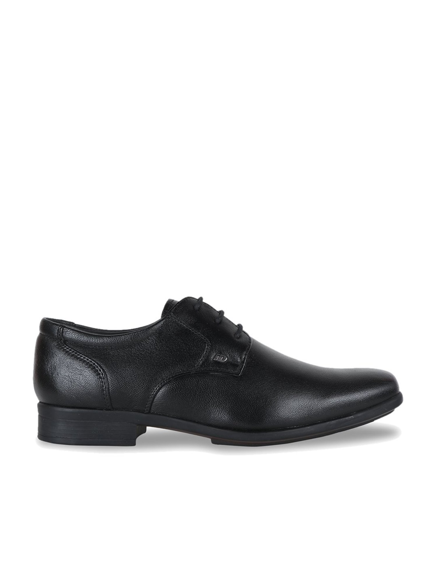 ID Men's Black Derby Shoes