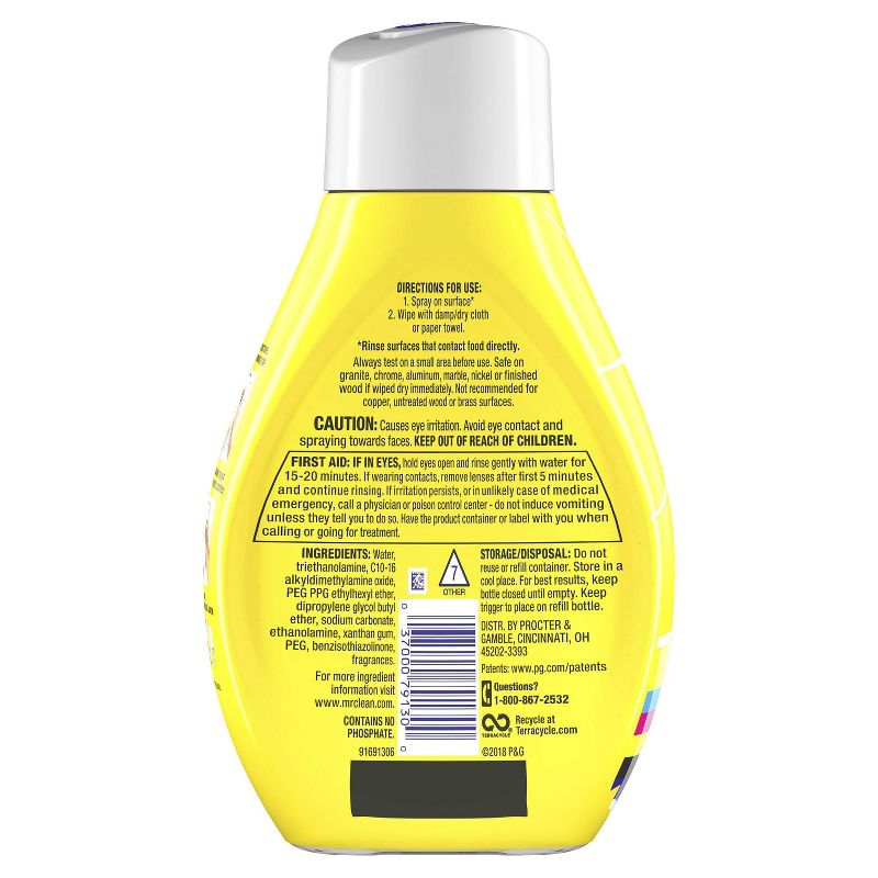 Mr. Clean Deep Cleaning Mist Multi-Surface Spray Refill - Lemon Zest - 16 fl oz