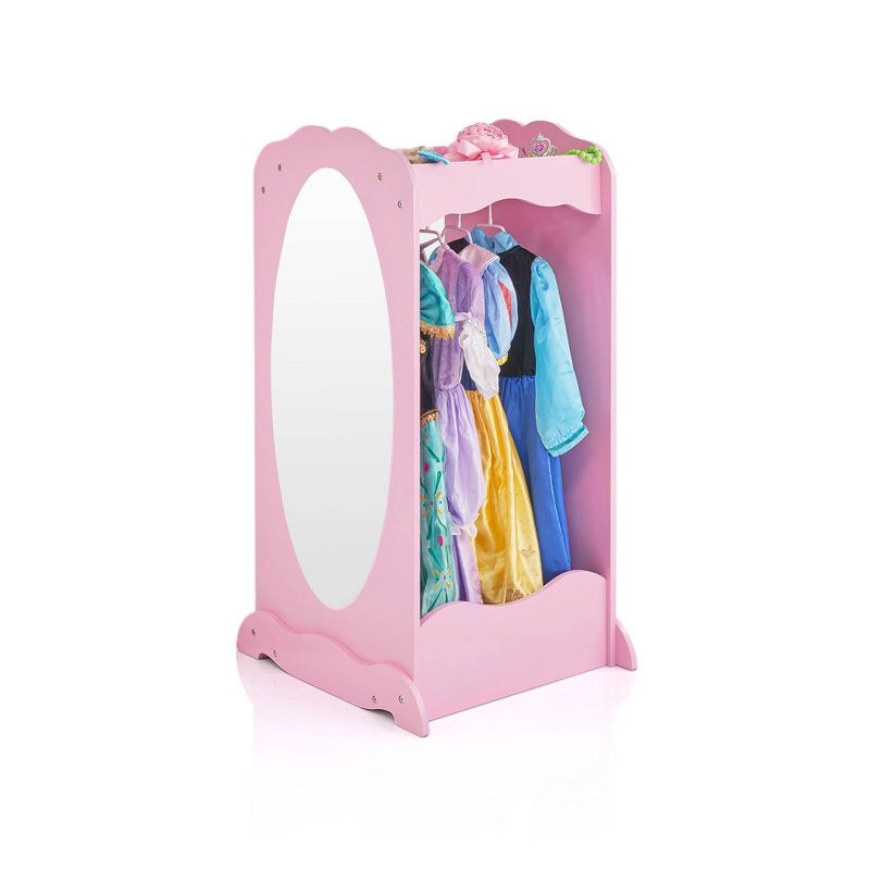 42" Kids' Dress Up Storage Cubby Pink - Guidecraft