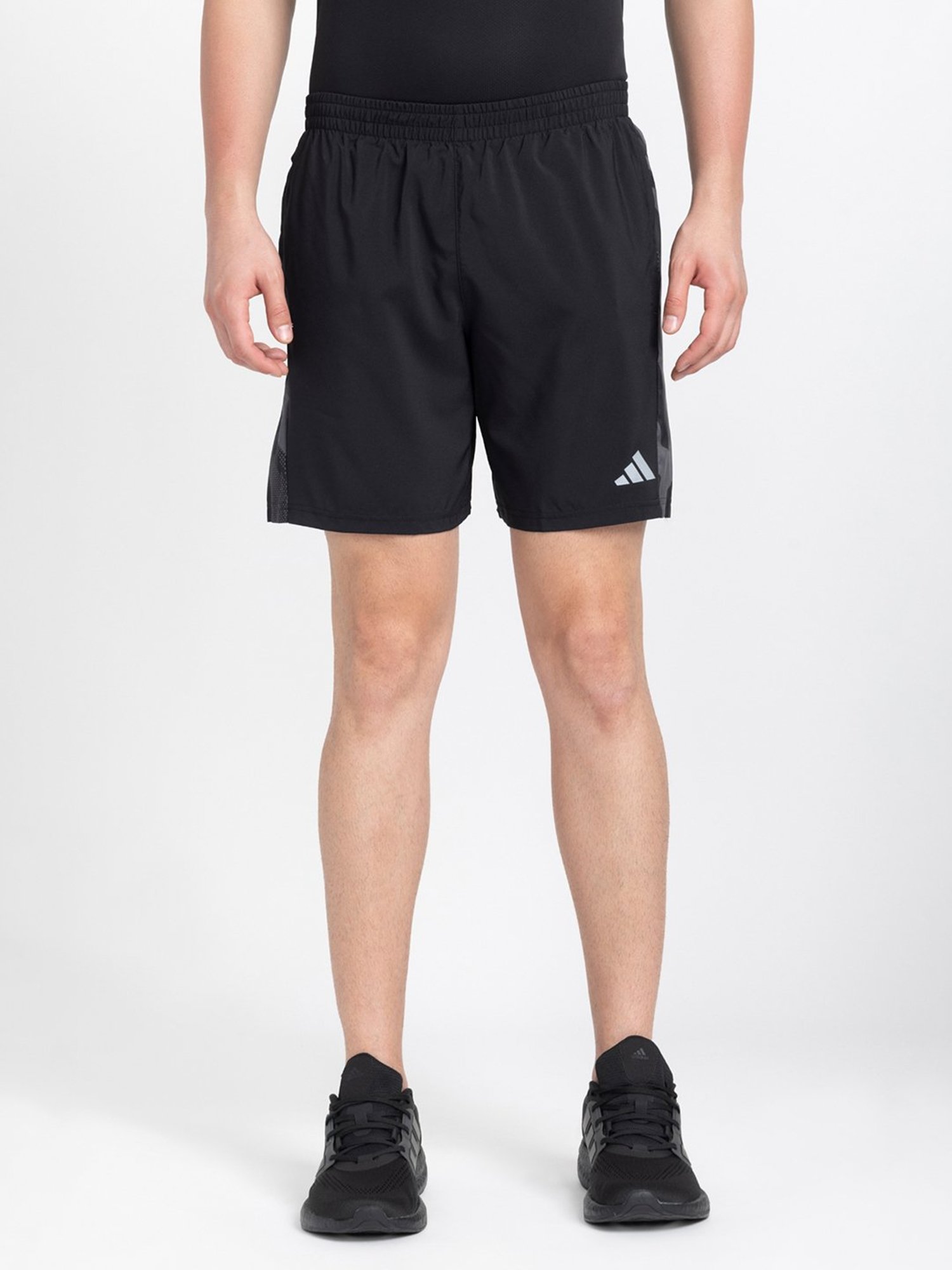 adidas Black Regular Fit Sports Shorts