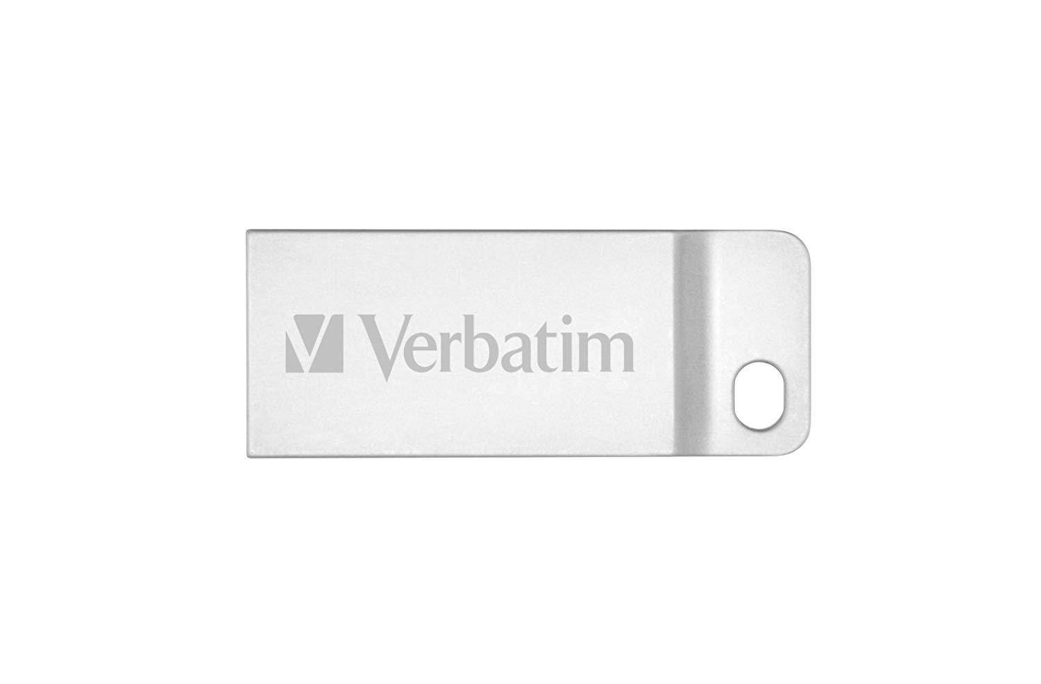 Verbatim 16GB Metal Executive  USB Flash Drive - Silver