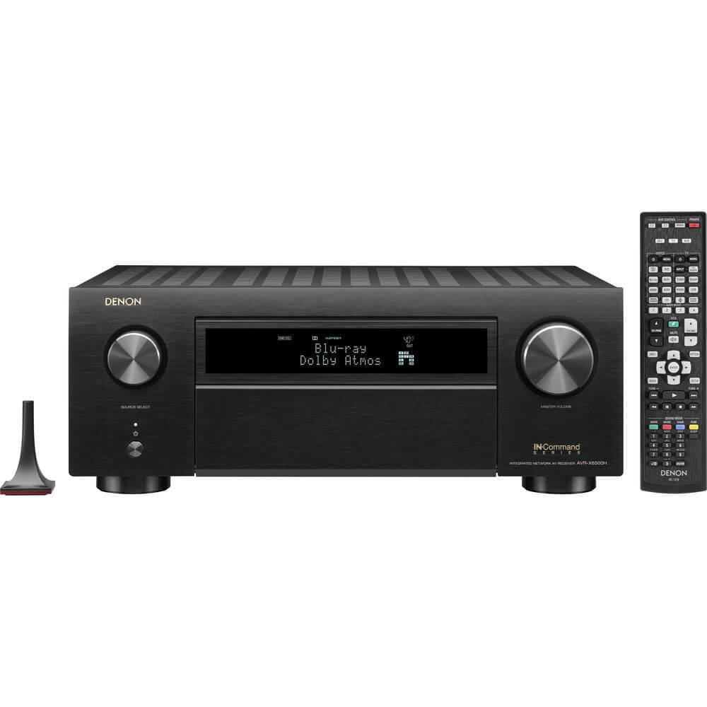 Denon AVR-X6500H 11.2 CH 4K Ultra HD AV Receiver with HEOS