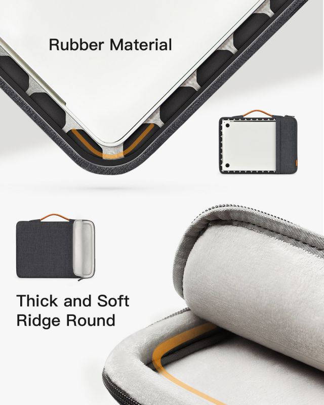 Inateck 14 Inch Laptop Sleeve Case Compatible with 14 Inch Chromebook Notebook Ultrabook, 15 Inch Macbook Pro 2016-2019(A1707/A1990), 15 Inch Surface Laptop3