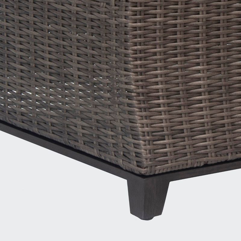 Draper 5pc Sectional Set with Sunbrella - Sage - Leisure Made