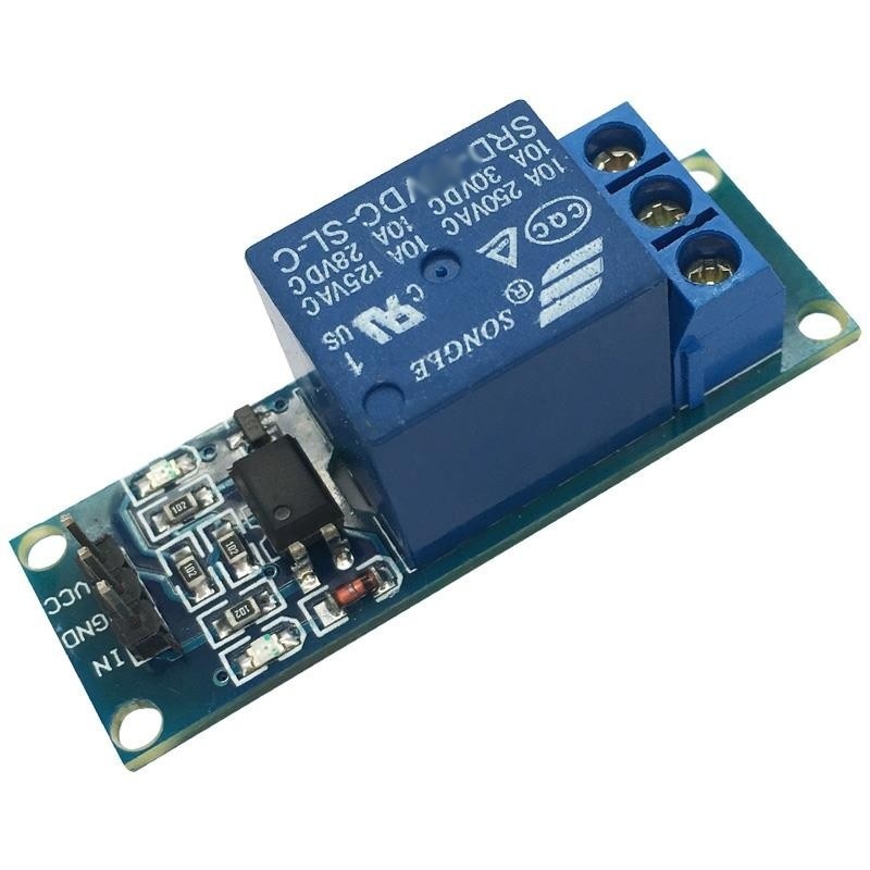 5pcs 1-Channel Relay Module 12V with Optocoupler High Level Triger for Arduino