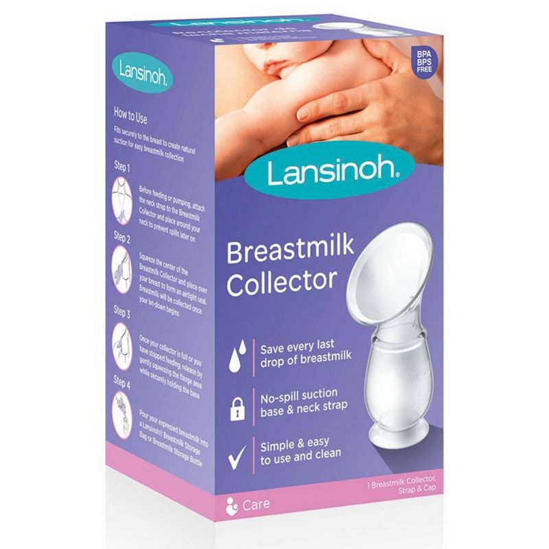Lansinoh Silicone Breast Milk Collector for Breastfeeding