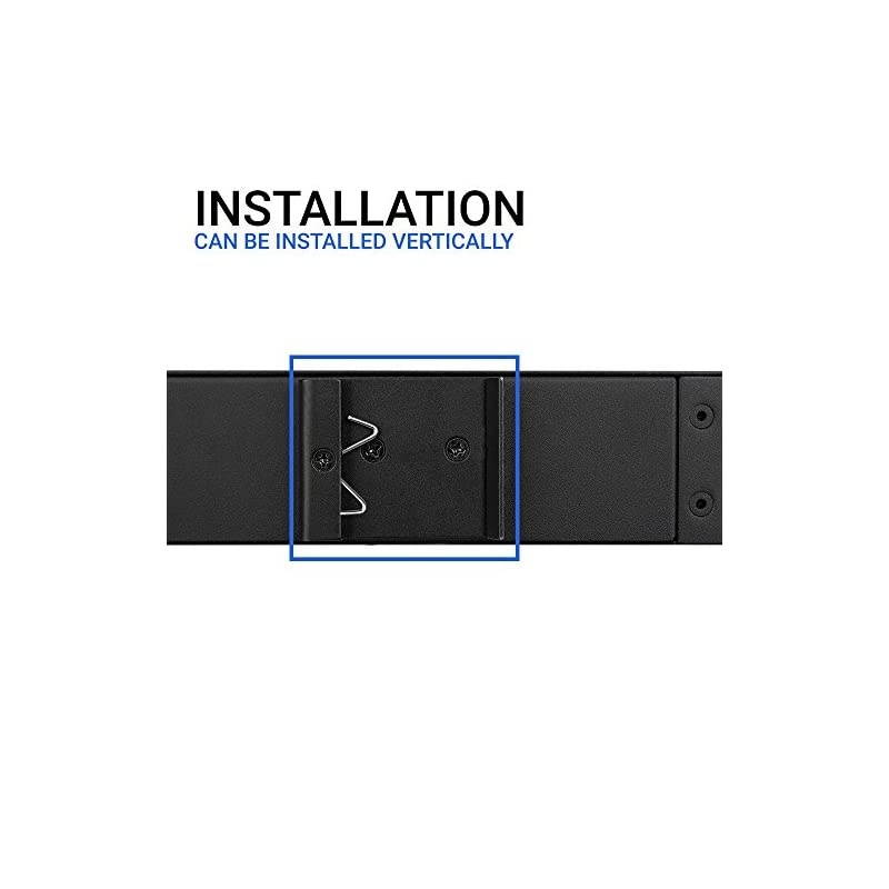 10 Port PoE+ Industrial DIN Rail Switch 8 PoE+ Ports | Gigabit Ethernet SFP Uplink 96W 8023at