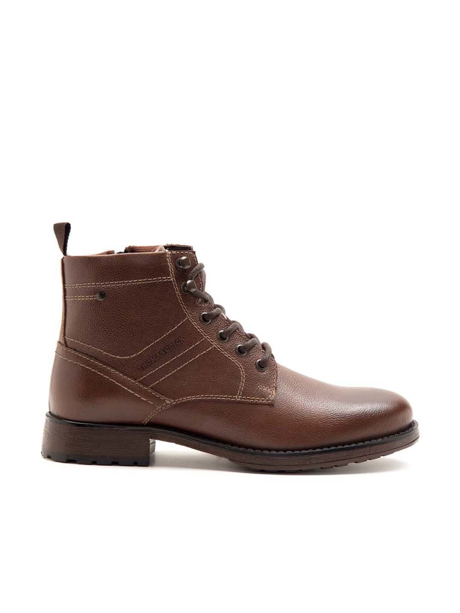 THOMAS CRICK Men's Teak Derby Boots