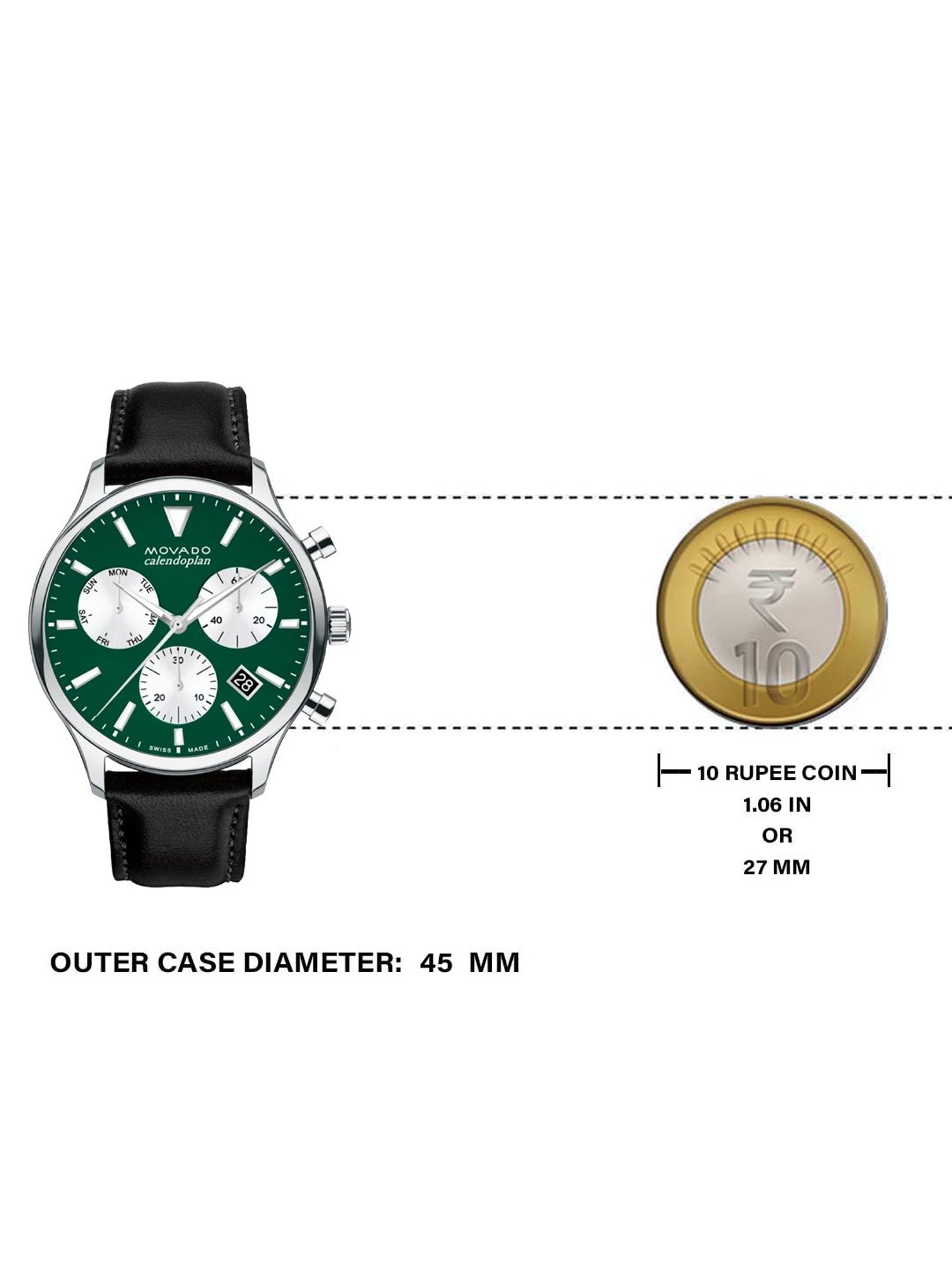 Movado MGI-3650149 Heritage Analog Watch for Men