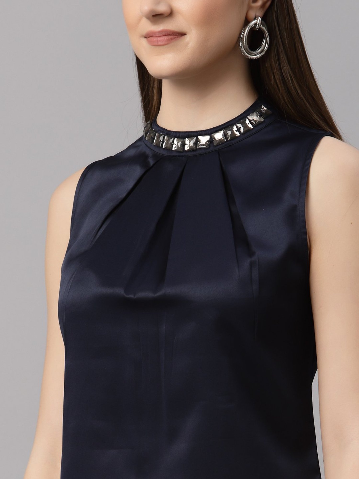 NEUDIS Navy High Low Top