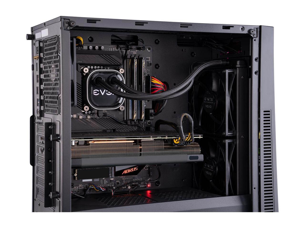 ABS Gladiator Gaming PC - Intel i7 10700KF - GeForce RTX 3070 8GB - 16GB DDR4 3200MHz - 1TB M.2 NVMe SSD - EVGA CLC 280MM RGB AIO - Windows 10 Home 64-bit Desktop Computer