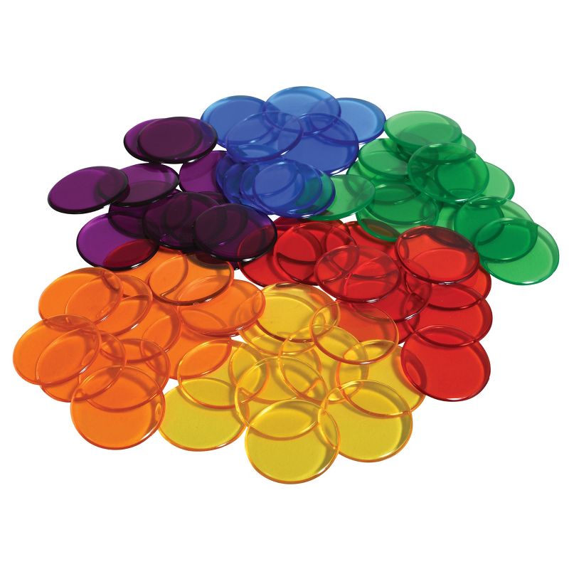 Learning Advantage Transparent Counters - Set of 1000