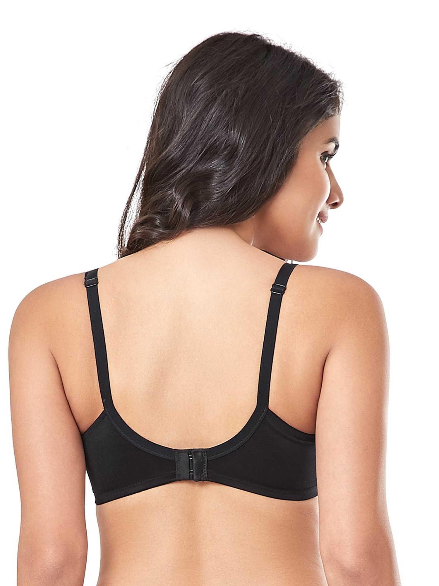 Every De by Amante Black Non Padded Non Wired Full Coverage Bra