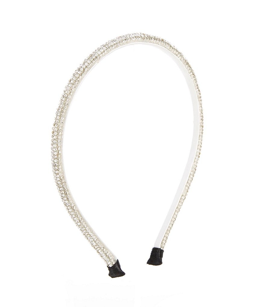 Edgehill Collection Little Girls Rhinestone Metal Headband