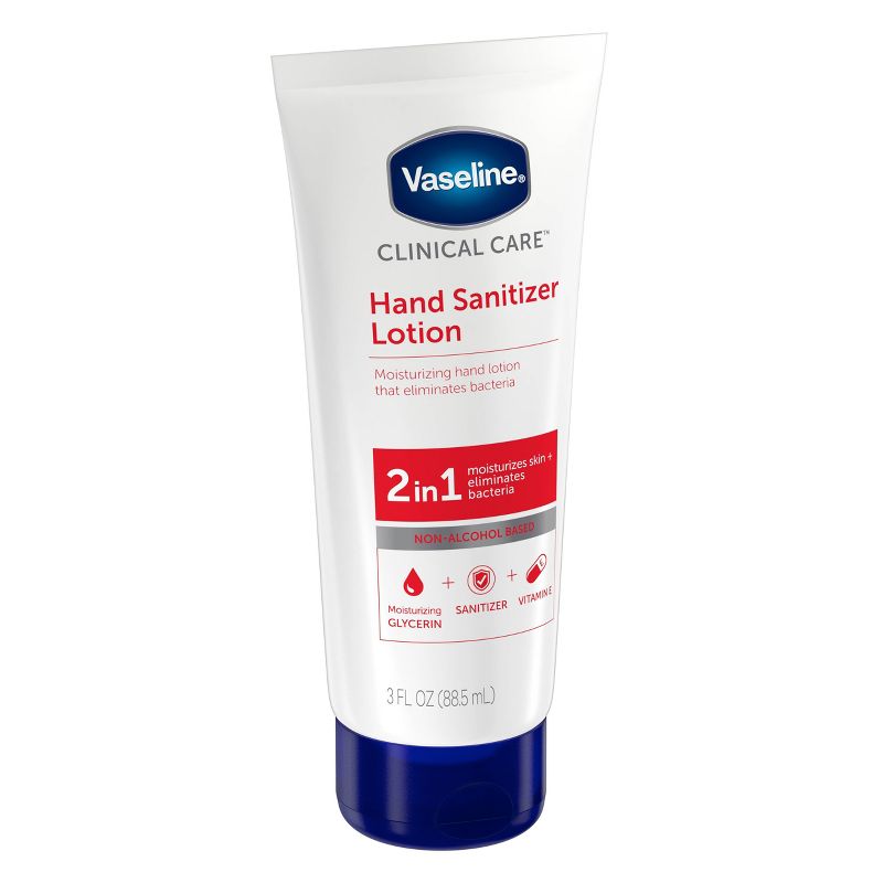 Vaseline 2-in-1 Sanitizing Hand Lotion - 3oz