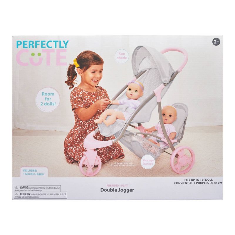 Perfectly Cute Double Jogger