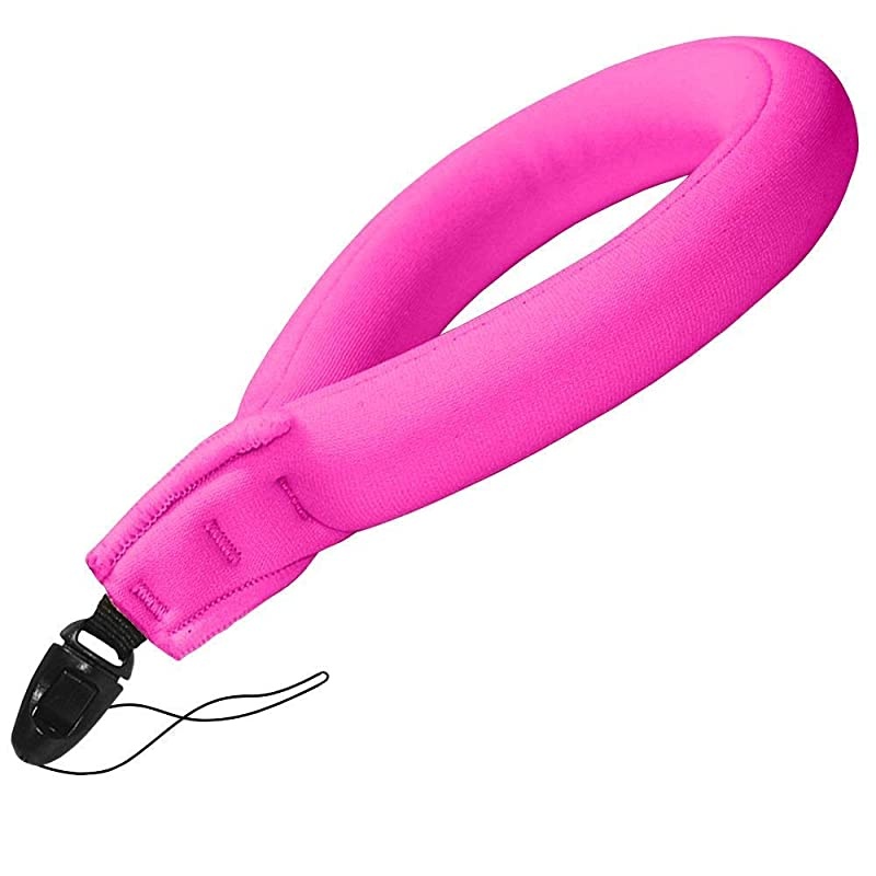 Camera Float Float Strap for Underwater Camera and Life Pouch Case for Underwater Camera Camcorders Phones 2020Pink