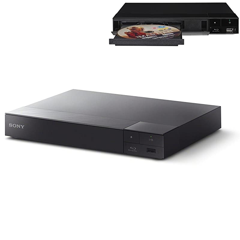 Sony BDPS6700 4K Upscaling Blu-ray Disc Player with Built-in Wi-Fi + Remote Control + Xtech High-Speed HDMI Cable with Ethernet +  Ultra Gentle Cleaning Cloth