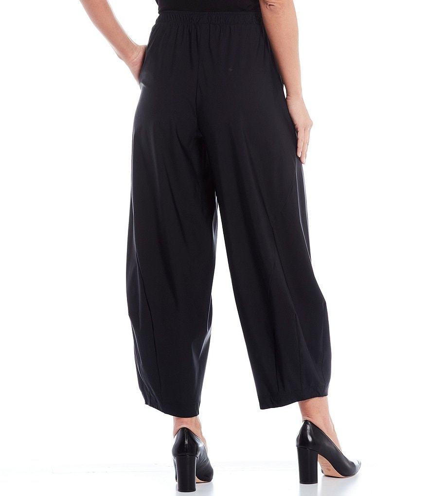 IC Collection Wide Leg Pull-On Lantern Pants