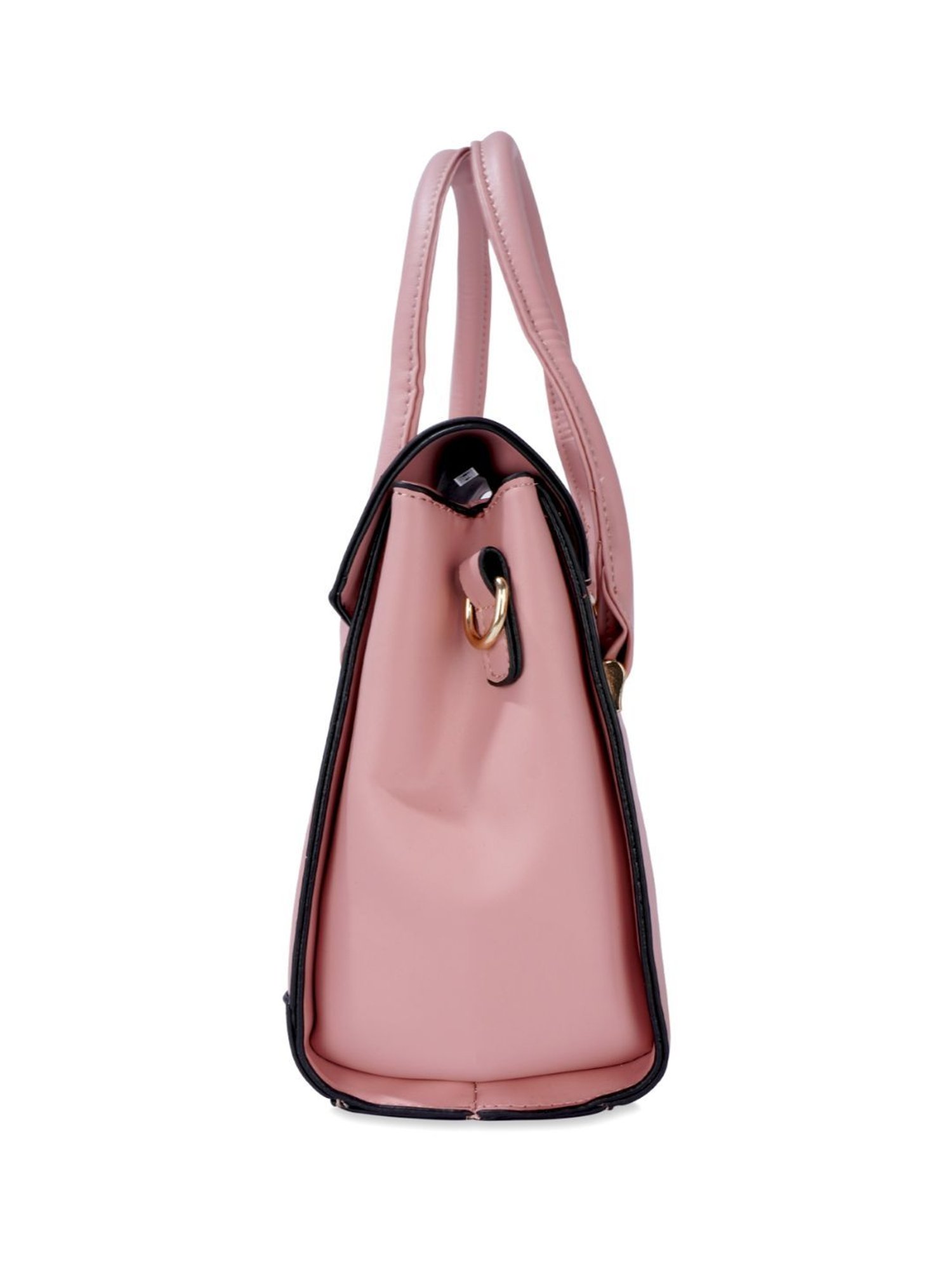 Luvoksi Pink Animal Effect Large Satchel Handbag