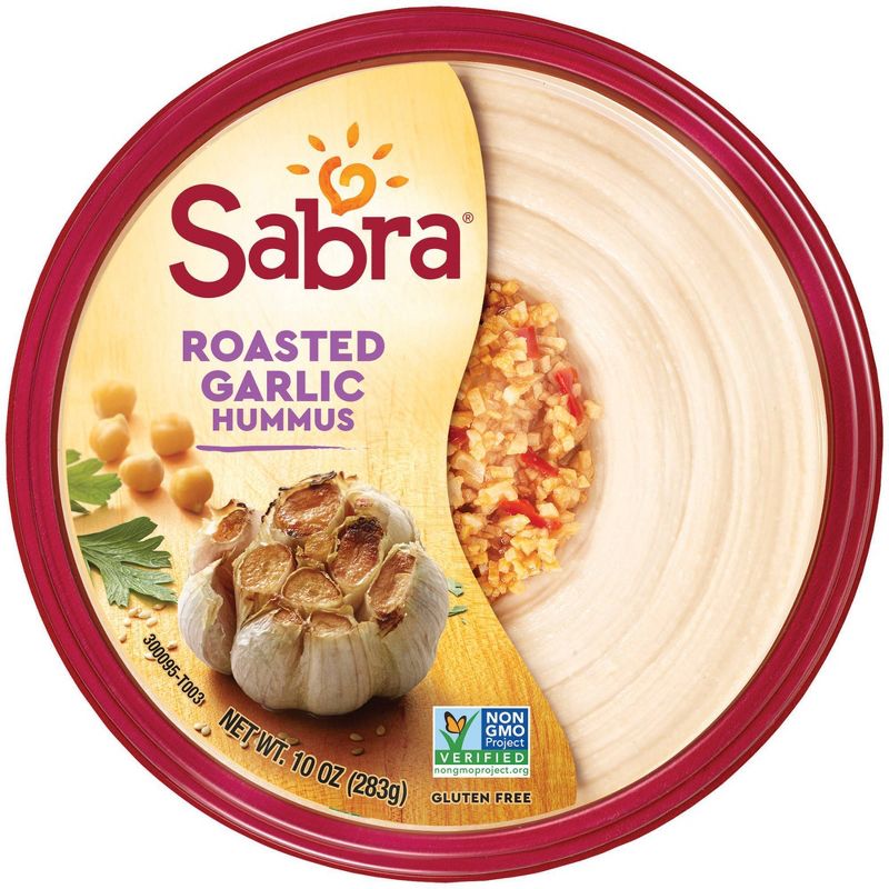 Sabra Roasted Garlic Hummus - 10oz