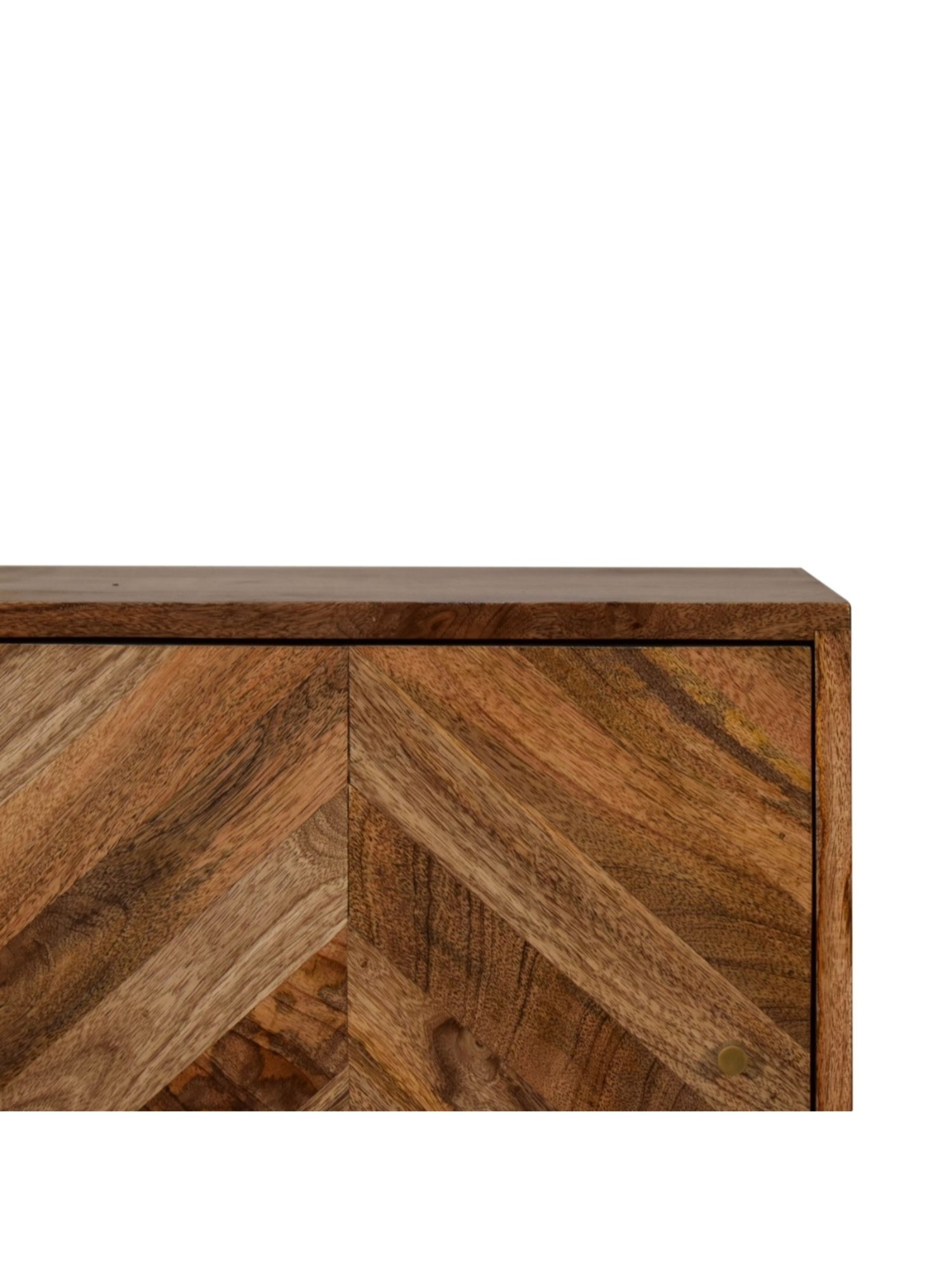 Artisan Furniture Muna Solid Brown Mango Wood Side Table