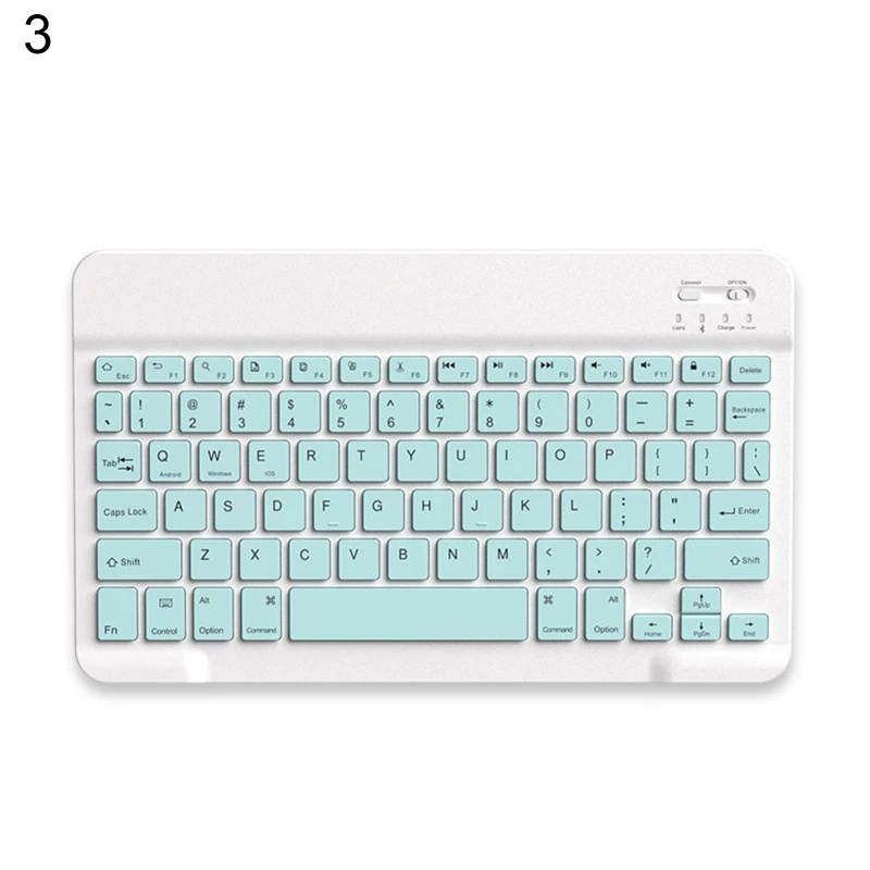 Mini Wireless 800/1200/1600DPI Solid Color Mouse Keyboard Computer Accessory