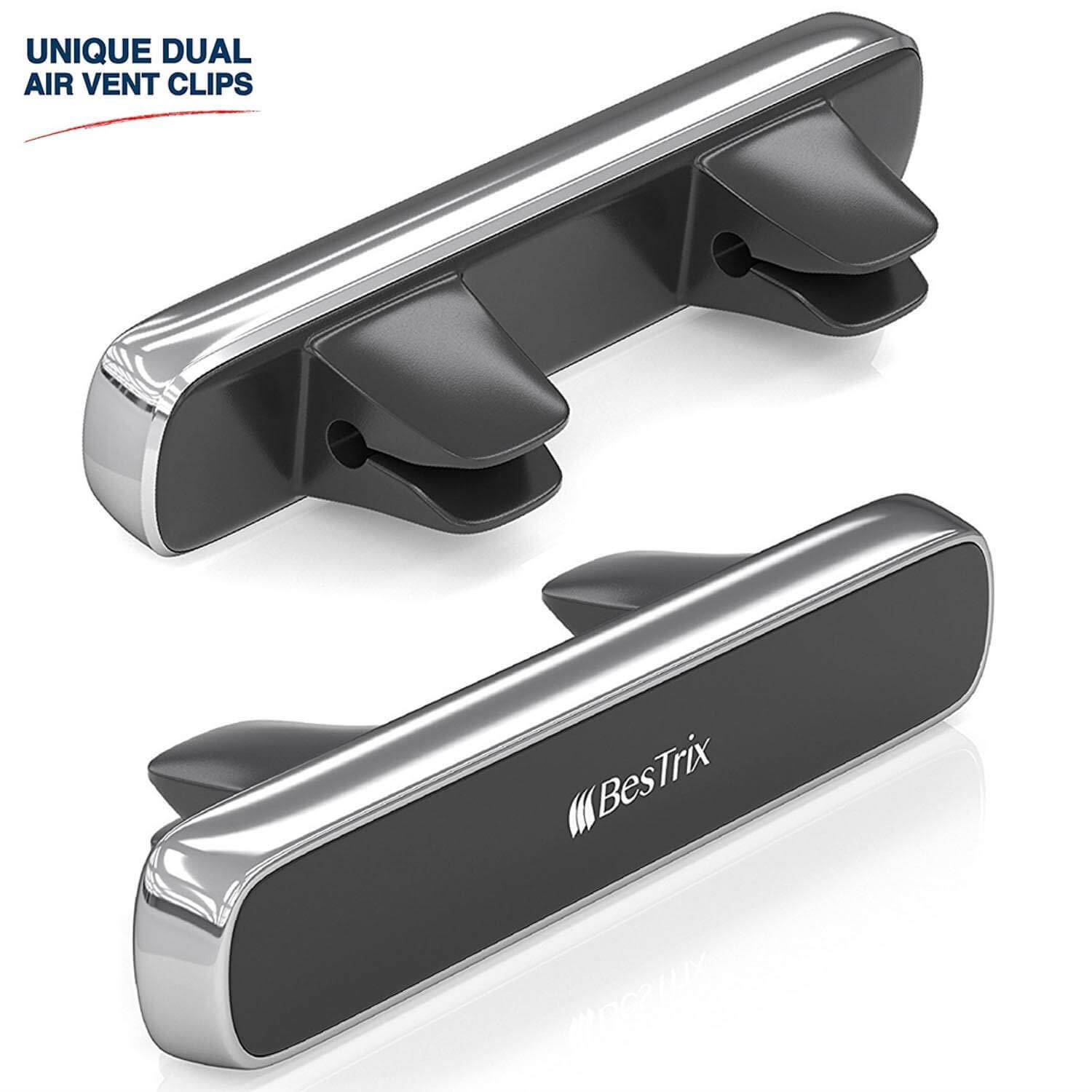 Bestrix Magnetic Phone Holder for Car Air Vent, Super Strong Magnet, Elegant & Luxury Design Compatible with All Smartphones & Mini Tablets