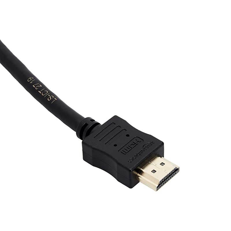 90 Degree Angle Elbow High Speed 14B HDMI Cable Supports Ethernet Full HD 3D 4K HDR and ARC 4K60Hz 18Gbps 3 Foot Black