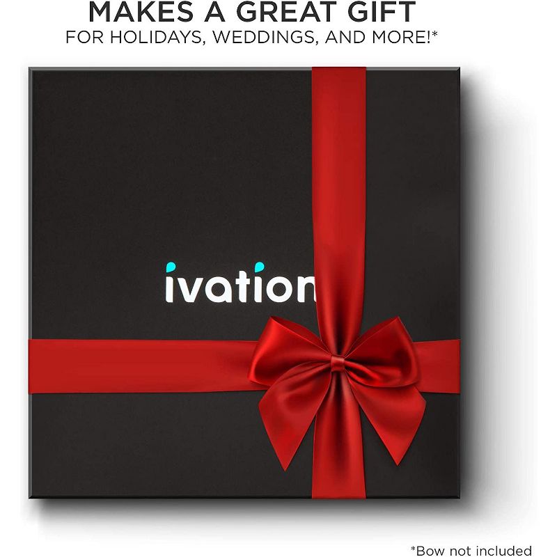 Ivation Wine Aerator - Premium Wine Aerating Pourer Spout Decanter Gadget with Gift Box - 3 Pack