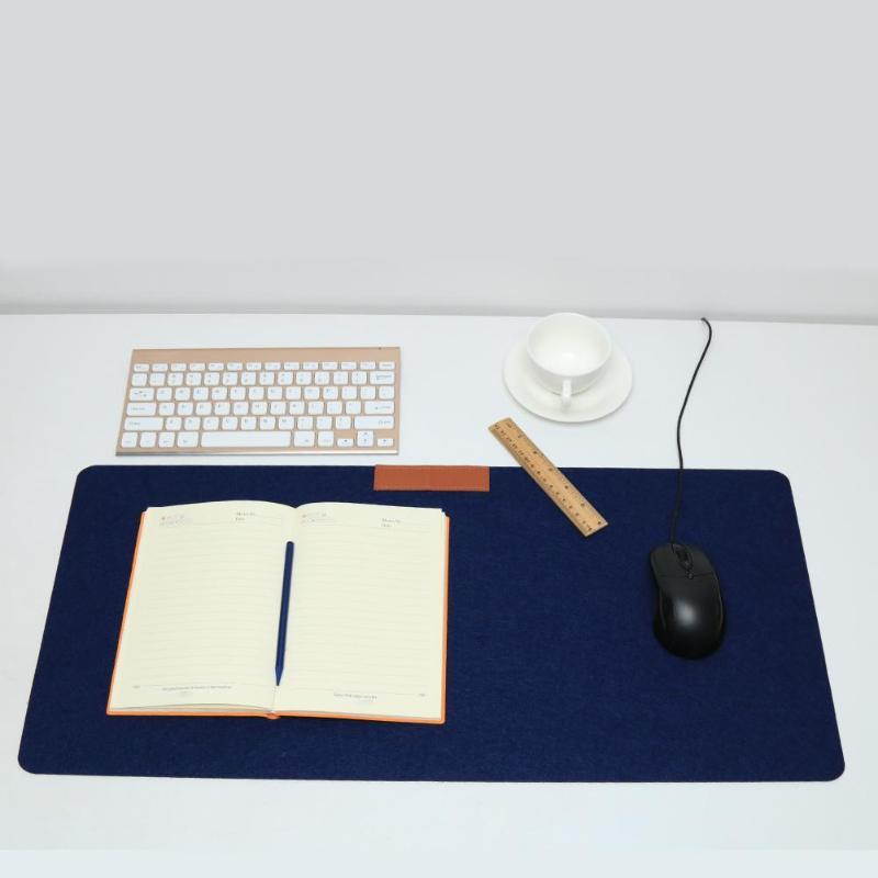 Large Gaming Mouse Pad Mat Office Desk Mat Modern Table Wool Felt Keyboard Pad Mousepad for Laptop Computer