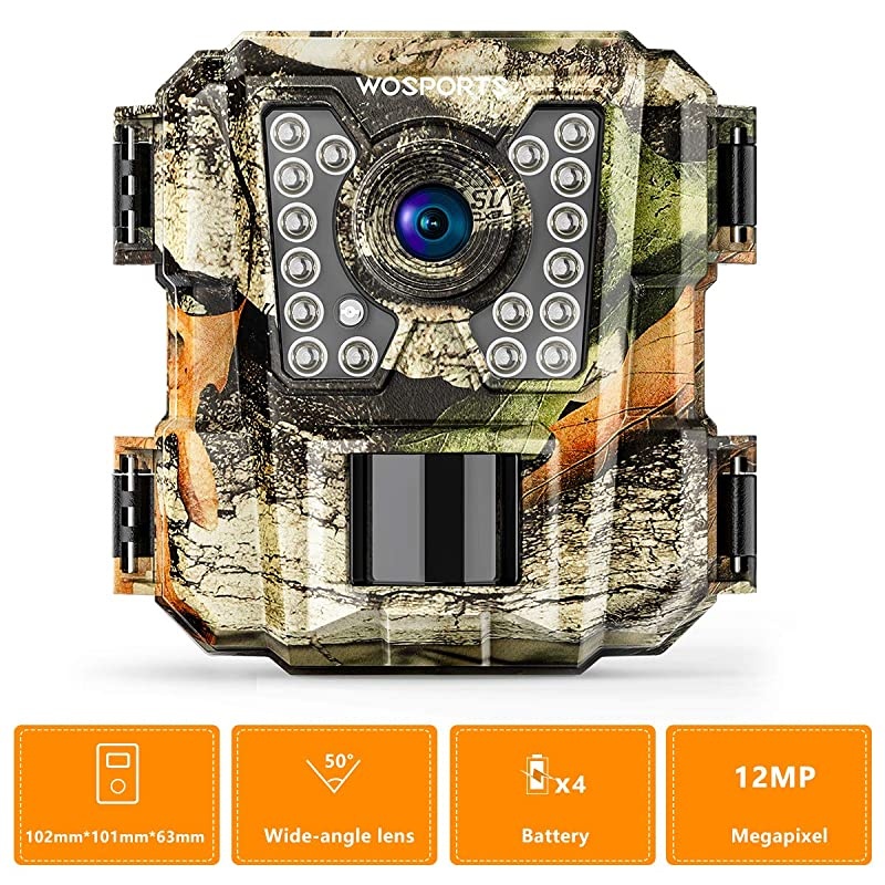Mini Trail Camera 1080P HD Wildlife Scouting Hunting Camera with IR Night Vision Waterproof Video Cam LY121