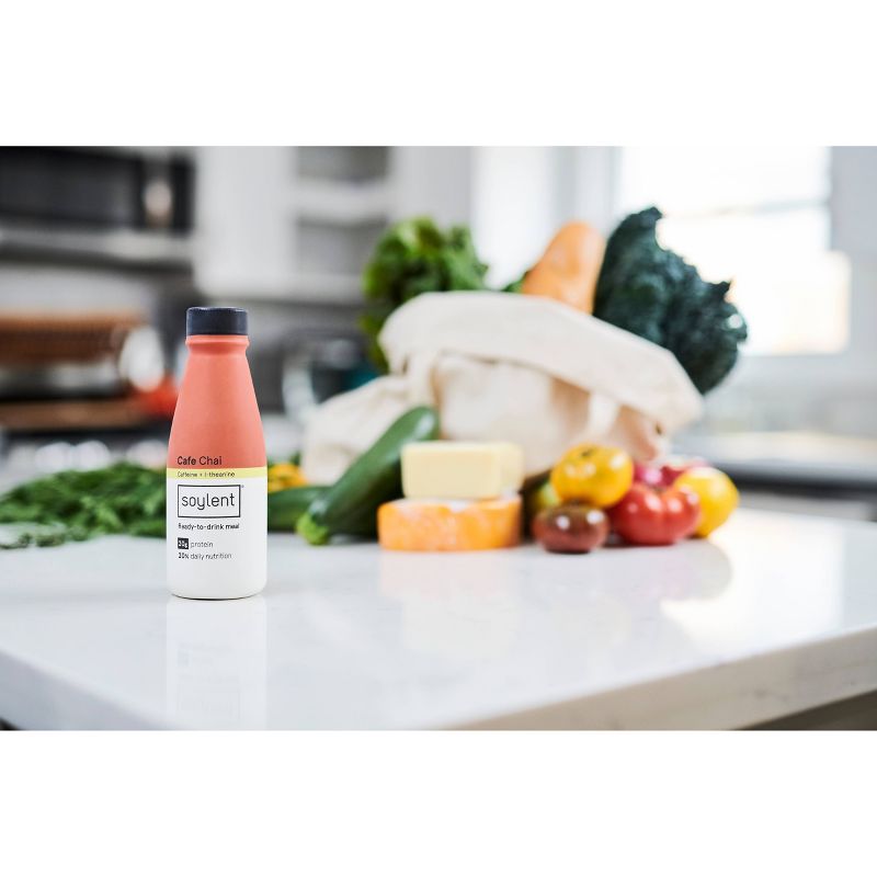 Soylent Nutritional Shake - Cafe Chai - 14 fl oz/12pk